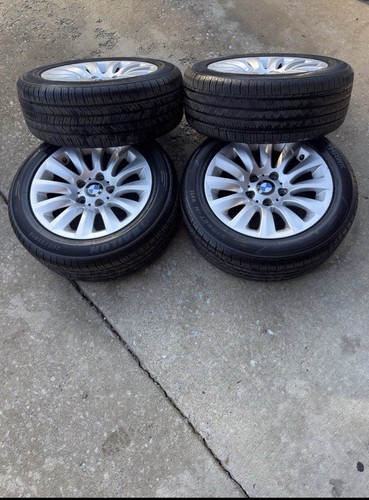 16' BMW Style 282 factory OEM Wheels. Great tread E90 Bmw 3 series 328,2007-2011 - Picture 3 of 4