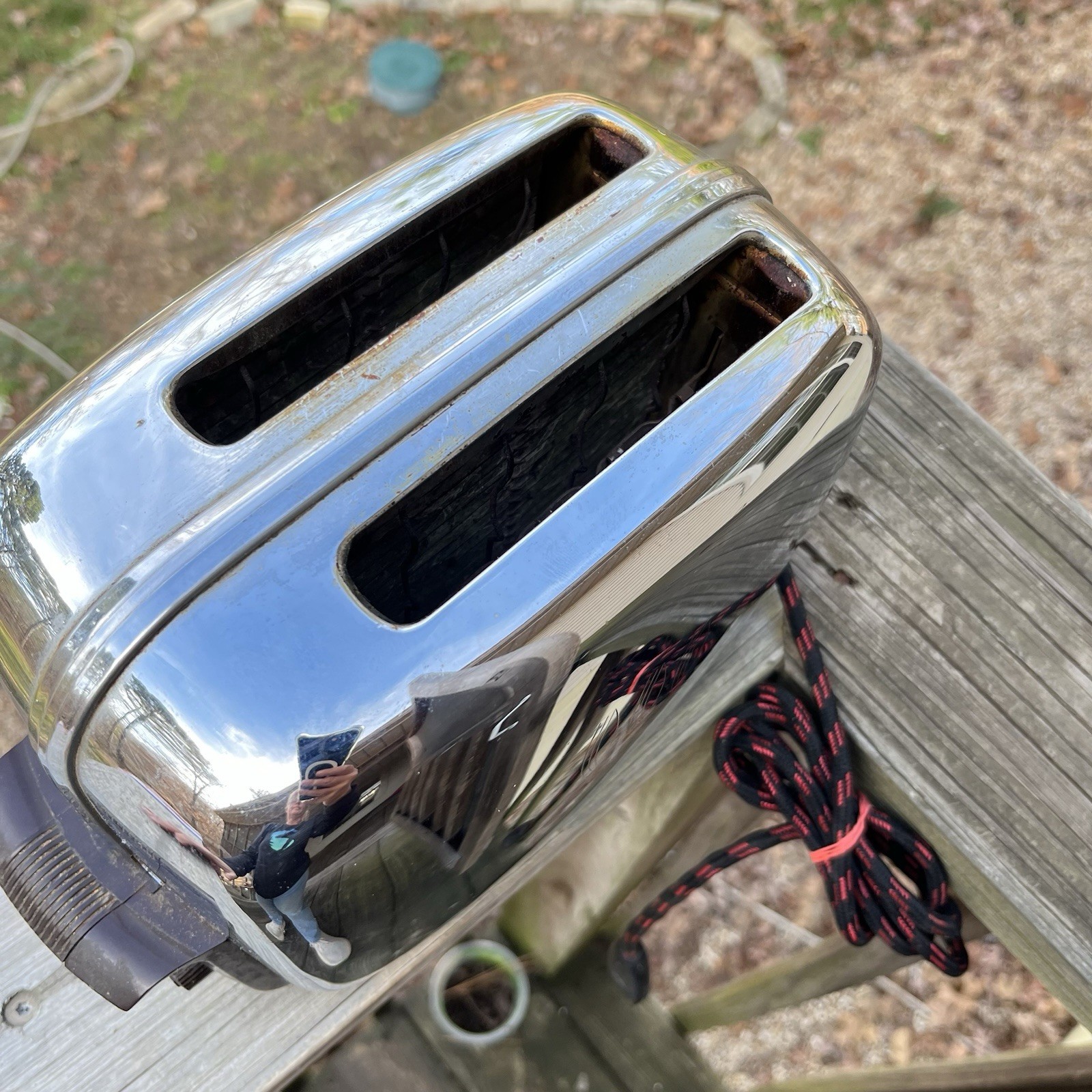 Toastmaster 1950s Chrome Automatic Pop Up Toaster  Model 1B14 MCM VTG