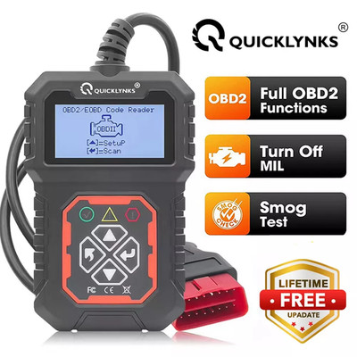 QUICKLYNKS T31 OBD2 Scanner Clear Engine Fault Code Reader Check Engine Light