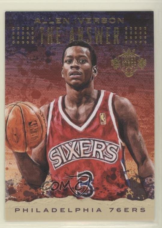 2016-17 Panini Court Kings AKA Allen Iverson #7 HOF y8a