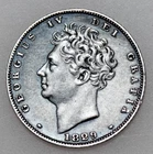 1829 Great Britain Sixpence (1816-1837) — photo from another recent sale