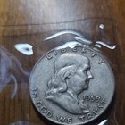 1959 Franklin Half Dollar 90% Silver US Coin Circulated Liberty Bell