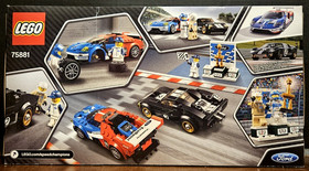 LEGO Speed Champions 2016 Ford GT & 1966 Ford GT40 (75881) New & Factory Sealed