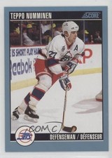 1992-93 Score Canadian Teppo Numminen #102 1dm1