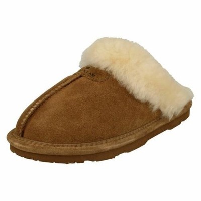 Damen Bear Paw Mule Hausschuhe Loki II
