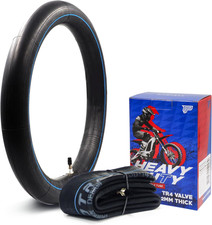 2.50/2.75-10 80/90-10 Heavy Duty Inner Tube   2Mm Butyl Rubber, TR4 Straight V