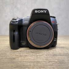 SONY  550 Digital DSLR Camera Console
