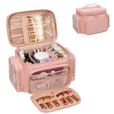 Christmas Gift Large Makeup Bag, Portable Travel Makeup Bag Organizer for Women