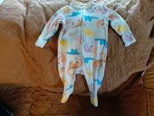 Old Navy Long Sleeve Footed Pajamas 3-6 Months