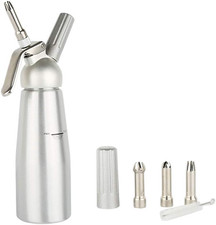 Whipped Cream Dispenser, Professional Aluminum Cream Whipper Maker 500Ml (1 Pint