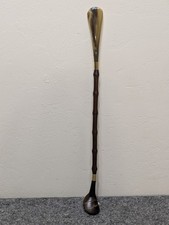 Italy Original Golf Club Shoe Horn Handcrafted 22" Vintage Wooden Executive Gift