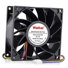 92mm x 38mm 90mm DC 12V PC Case Fan 4Pin High Speed Dual Ball 92x92x38mm