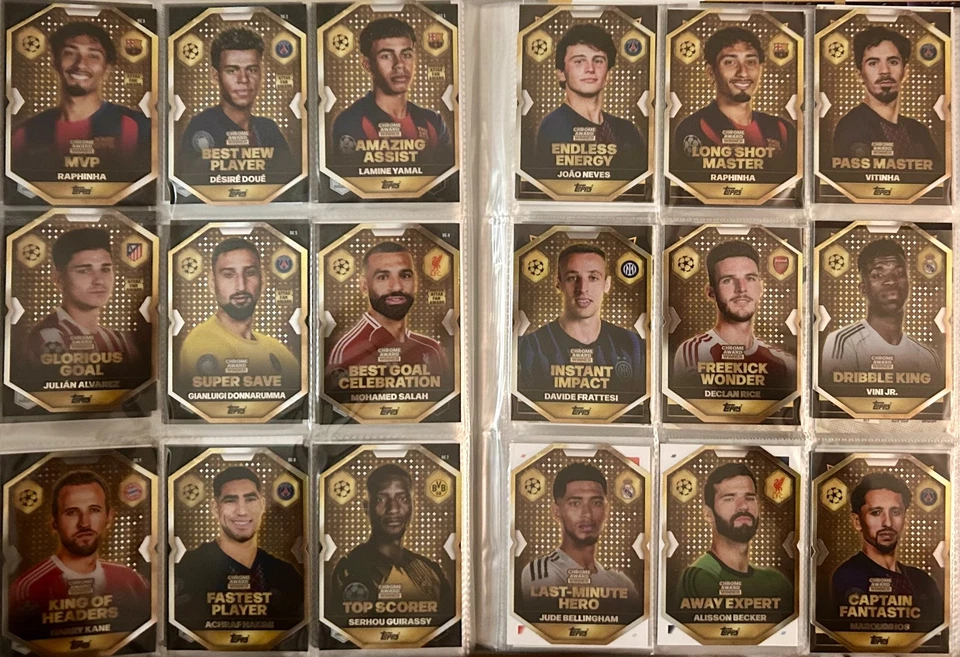 Topps Match Attax 25/26 Chrome Award (PICK YOUR OWN) - Image 1 of 1