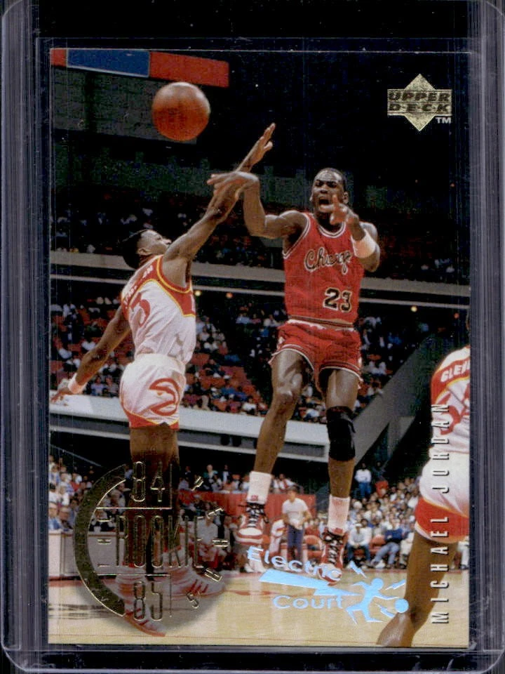 1995-96 Upper Deck Michael Jordan Electric Court #137 Bulls
