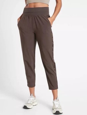 Athleta Nolita Slim Tapered Crop Pant-Walnut Brown-Plus Size 26