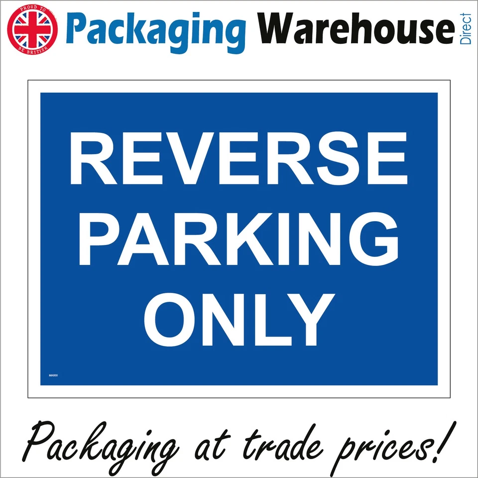 PWDIRECT SIGN Reverse Parking Only Car Park Vehicles Safety Mirror Alarm Camera MA800P