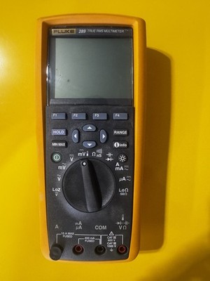 Fluke 289 True RMS Multimeter, Auto-Ranging, Backlight, CAT III/IV, 1000V 10A
