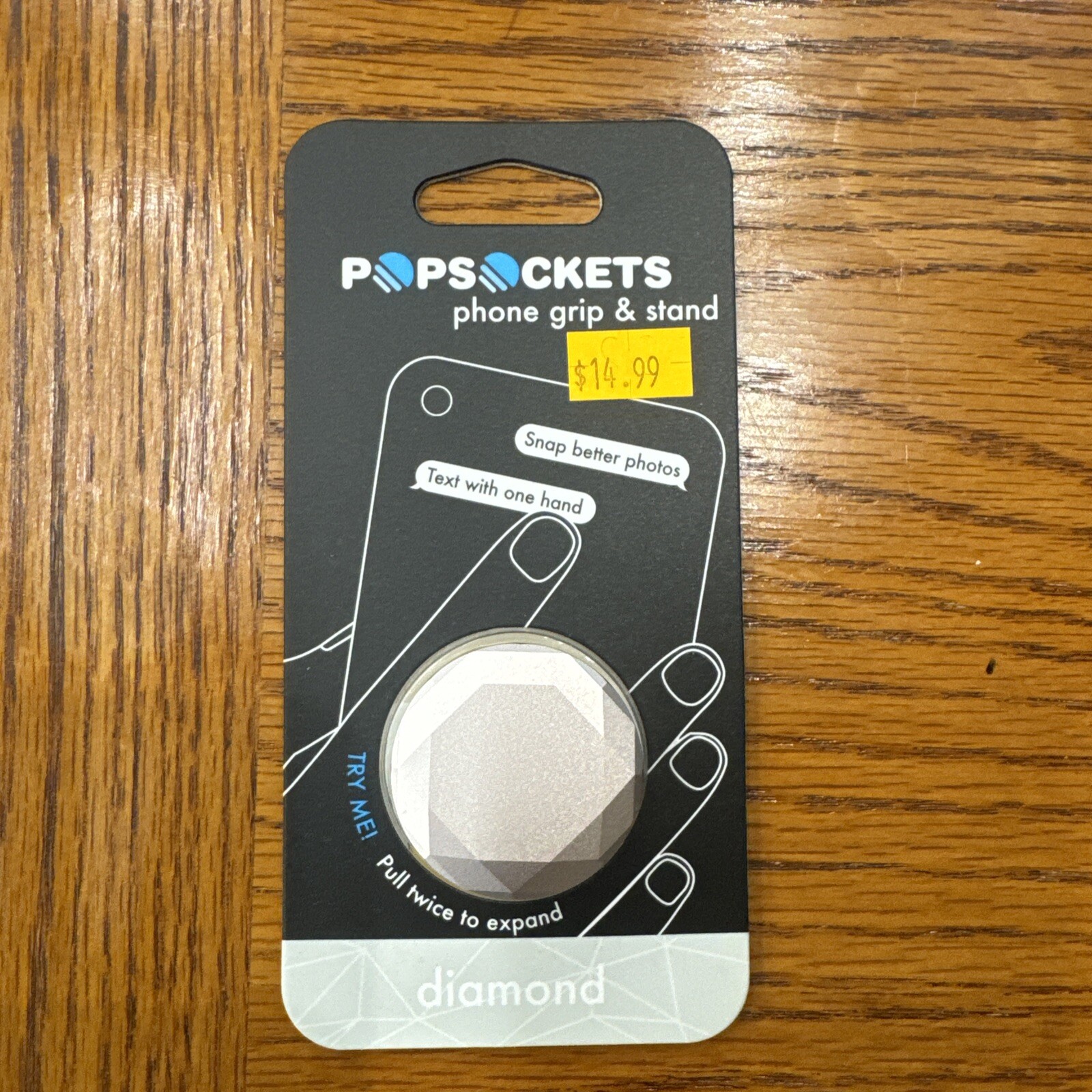 PopSocket Phone Grip & Stand Universal Banded Agate NEW-image