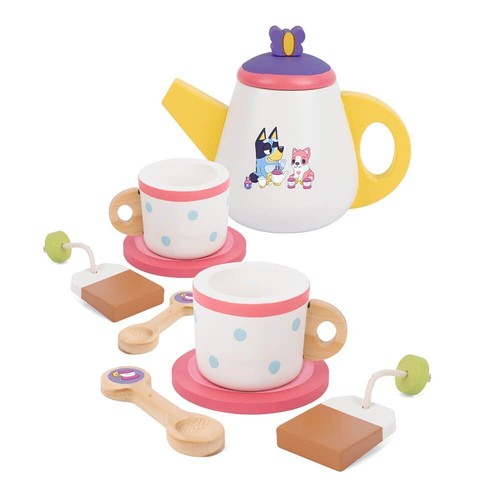 Bluey Wooden Tea Party Set - Picture 3 of 6