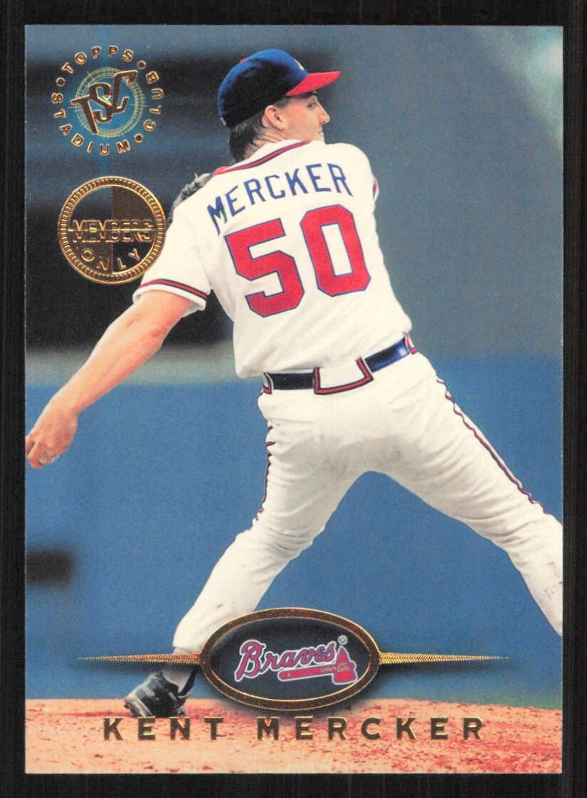 1995 Topps Stadium Club - Kent Mercker #304 Members Only for sale ...
