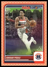 2023-24 Hoops Haunted Hoops #277 Jordan Poole Orange