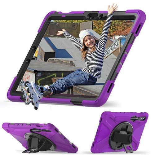 Kids Shockproof Heavy Duty Rotate Case Cover For Samsung Galaxy Tab S7 S8 S9 11" - Picture 54 of 107