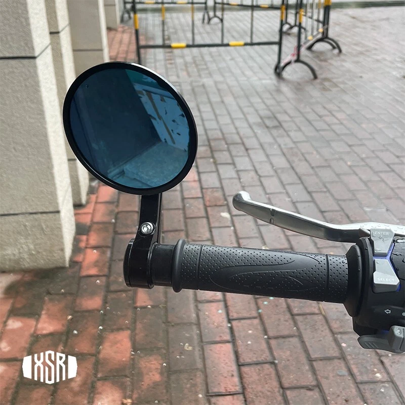 Espejos retrovisores retro para Yamaha XSR700 XSR 700 XSR900 XSR 900 XSR125 Foto 3 de 4