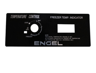 Temperature Controller Sticker Engel Temperature Control Sticker Decal MD MT60F MT80F G/S | eBay Australia