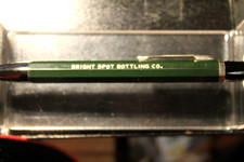 Vintage BRIGHT SPOT BOTTLING COMPANY Autopoint Mechanical Pencil Soda