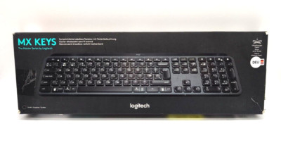 Logitech MX Keys Bluetooth Tastatur - Graphit QWERTZ Deutsch (ohne Dongle)