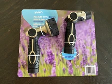 Orbit Heavy Duty Metal Thumb Control Nozzle with Swivel 2 Pack