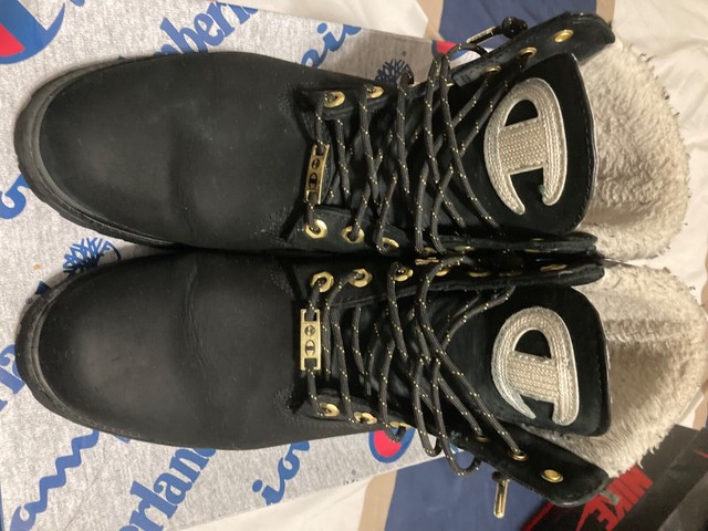 timberland and champion shoes