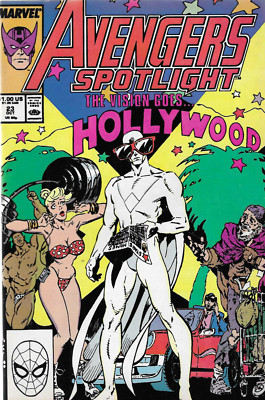 Avengers Spotlight No.23 / 1989 The Vision / Hawkeye