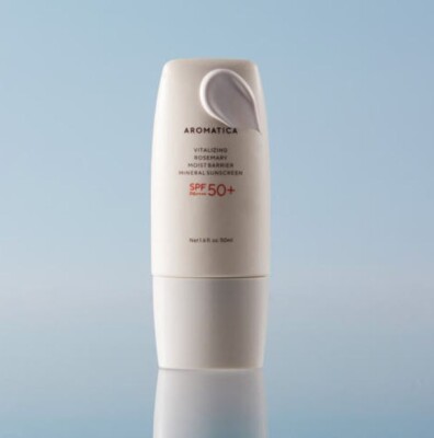 AROMATICA Vitalizing Rosemary Moist Barrier Mineral Sunscreen 50ml Reef Safe