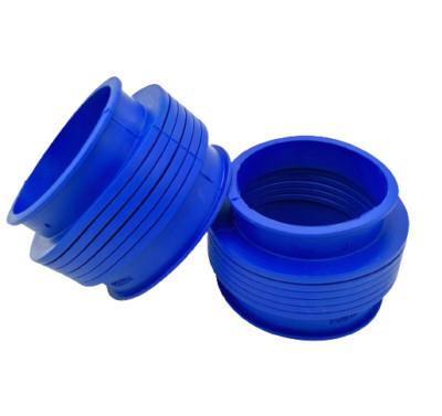 Faltenbalg Set blau Luftansaugeschlauch Bonrath Markenware Länge 66mm