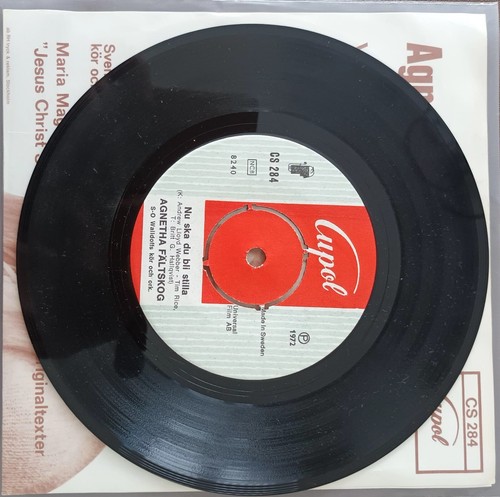 Agnetha Fältskog (ABBA) - Vart ska min kärlek föra 1972 - CS 284 - Foto 4 di 4