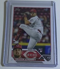 Graham Ashcraft 2023 Topps Series 1 Rookie RC #214 Cincinnati Reds