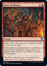 Fires of Victory FOIL Dominaria United PLD Red Uncommon MAGIC MTG CARD ABUGames