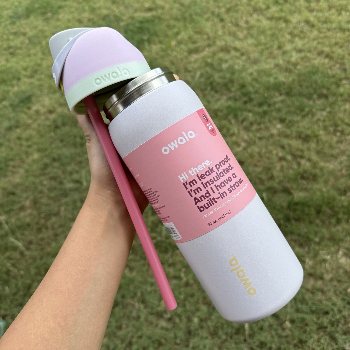 Buy Owala CANDY COATED FreeSip Stainless Steel Water Bottle 32oz