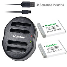 Kastar NB-6L Battery Charger for Canon PowerShot S120 SX170 IS SX240 HS SX260 HS