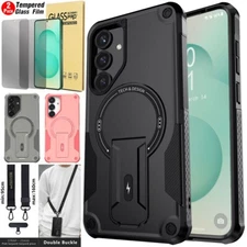 For Samsung Galaxy S25/Plus/Ultra 5G Case Lanyard Cover Privacy Screen Protector