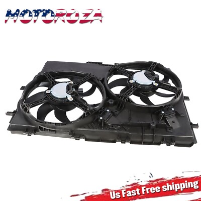 Fit For 2014-2023 Ram ProMaster 1500 With Air Conditioning Radiator Cooling Fan