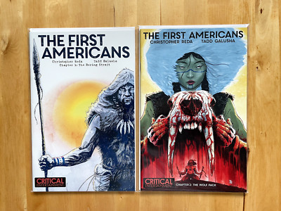 THE FIRST AMERICANS # 1-2 Critical Comics KOMPLETTE STORY