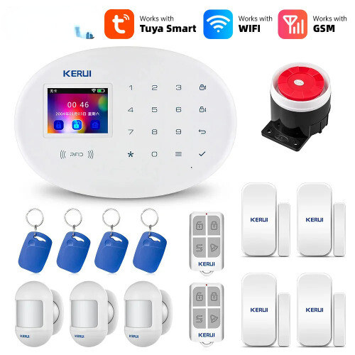 Tuya WIFI GSM Alarm System Buglar RFID APP Wireless Motion Sensor Detector - Picture 8 of 20