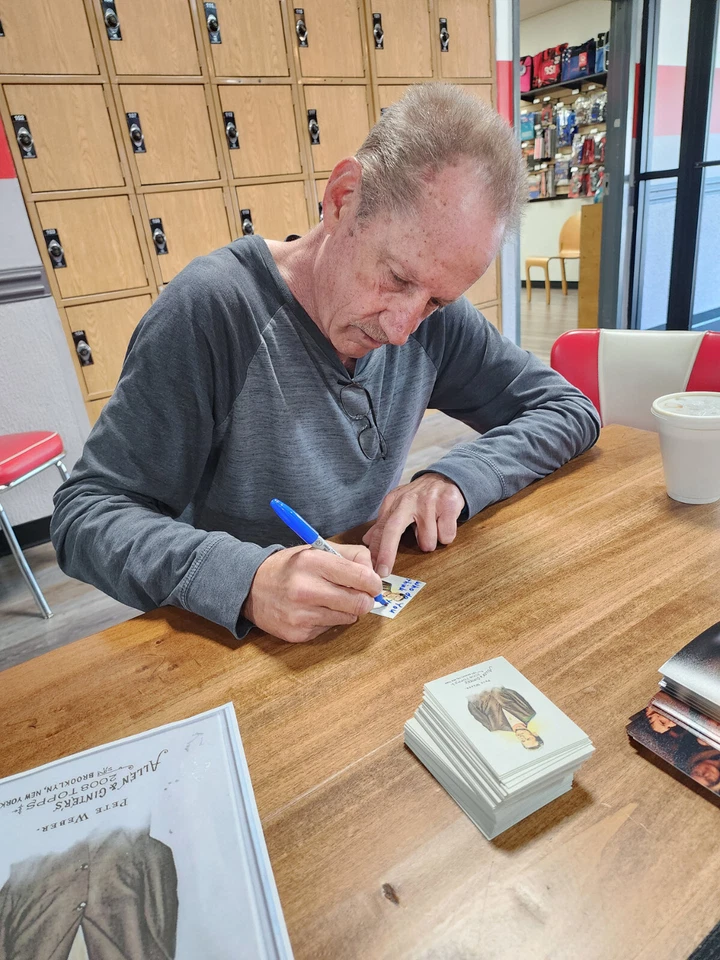 Tarjeta autografiada por Pete Weber 2008 Allen and Ginter Who Do You Think You Are I Am Foto 4 de 4