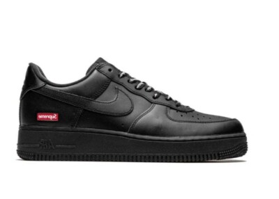 【未使用】NIKE × SUPREME AIR FORCE 1 30cm Supreme x Nike - Air Force 1 - Black - Size UK7 - Brand New | eBay
