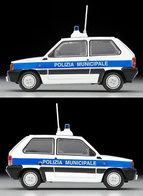 Tomica Limited Vintage Neo 1/64 Lv-N240A Fiat Panda Patrol Car