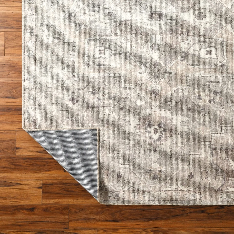 Livabliss x Becki Owens Elle Medallion Runner Area Rug, 2'7" x 7'3", Light Grey - Image 4 of 4