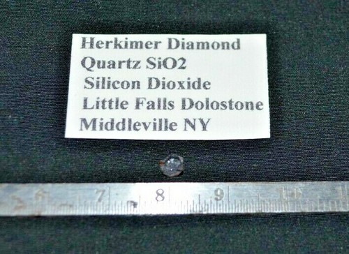 C-55)  Rare Pseudo Cubic Perfect,Sparkiling"Herkimer Diamond(s)"  Crystal(s) - Picture 1 of 6