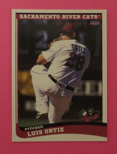 2022 Choice, Sacramento River Cats - LUIS ORTIZ - Picture 1 of 1